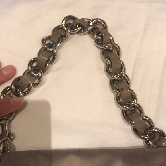 ❤️❤️Coach stain evening bag with  silver hardware - Picture 6 of 8